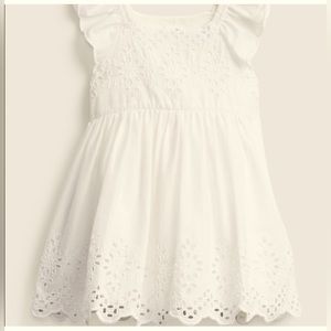 GAP Eyelet Flutter Dress